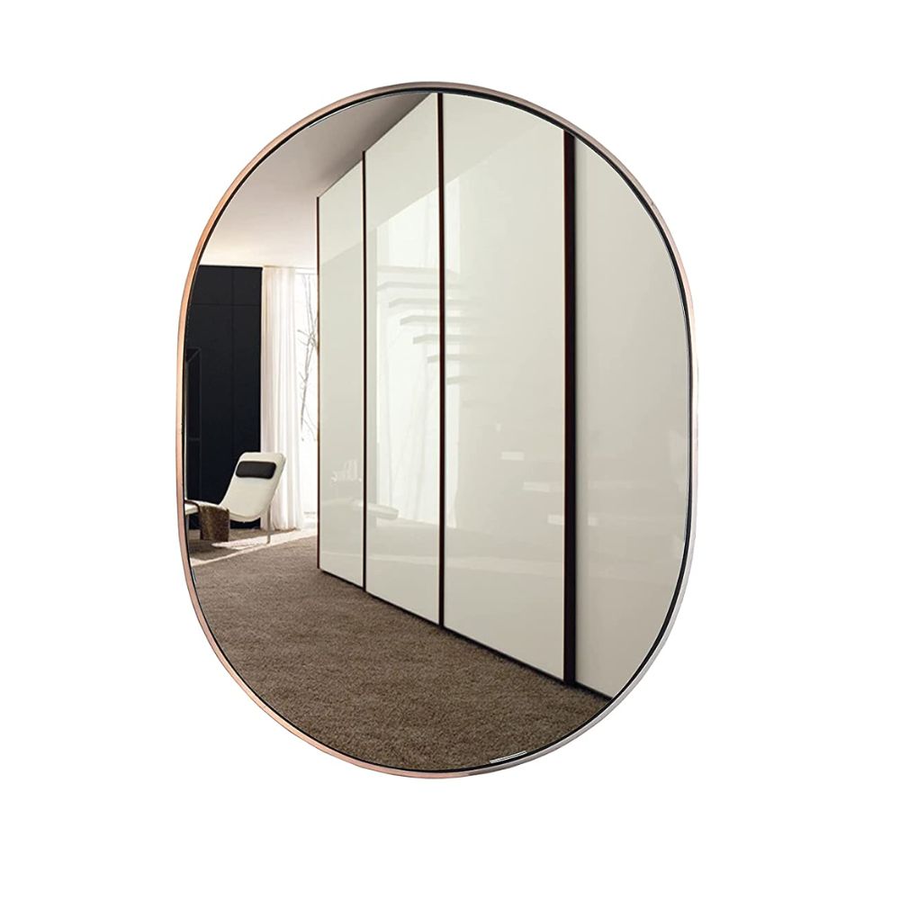 Metallic Frame Mirror / Stainless Steel Frame Mirror / Wall Mirror